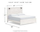 Gerridan King Panel Bed, Chest and 2 Nightstands