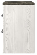 Gerridan Queen Bed with Mirrored Dresser and Nightstand