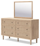 Cielden King Panel Bed, Dresser and Mirror