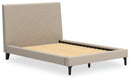 Cielden Full Upholstered Bed with Roll Slats