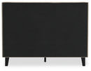 Cielden Queen Upholstered Bed with Roll Slats (Bed Size: Full)