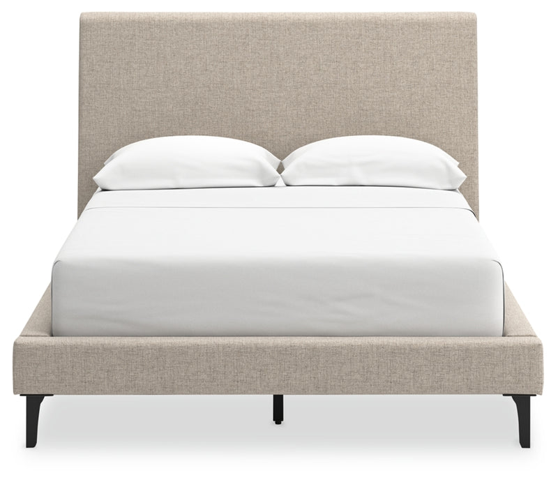 Cielden Full Upholstered Bed with Roll Slats