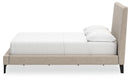 Cielden Queen Upholstered Bed with Roll Slats (Bed Size: Full)
