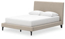 Cielden Queen Upholstered Bed, Dresser and 2 Nightstands