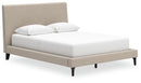 Cielden Queen Upholstered Bed with Roll Slats (Bed Size: Queen)