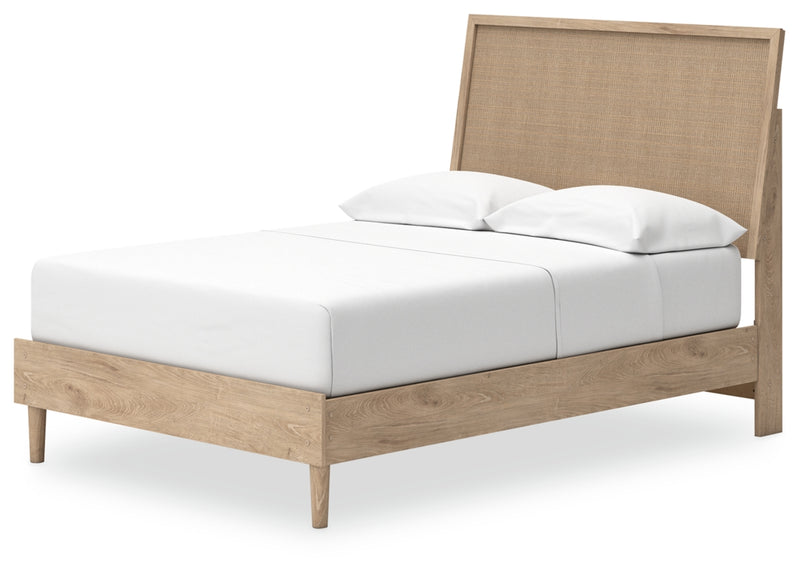 Cielden Full Panel Bed, Dresser and Mirror