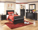 Huey Vineyard Queen Sleigh Bed (Bed Size: Twin)