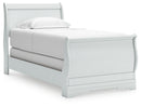 Anarasia Queen Sleigh Bed (Bed Size: Twin)