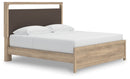 Kinlanni King Upholstered Platform Bed