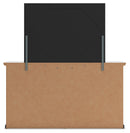 Maribel Full Panel Bed with Dresser, Mirror and 2 Nightstands