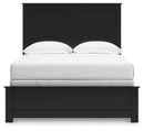 Maribel Full Panel Bed with Dresser, Mirror and 2 Nightstands