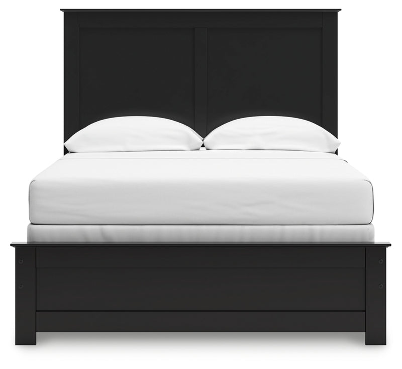 Maribel Full Panel Bed, Dresser, Mirror and Nightstand