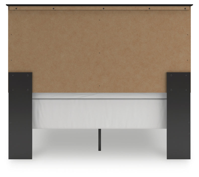 Maribel Queen Panel Bed with Dresser, Mirror and 2 Nightstands