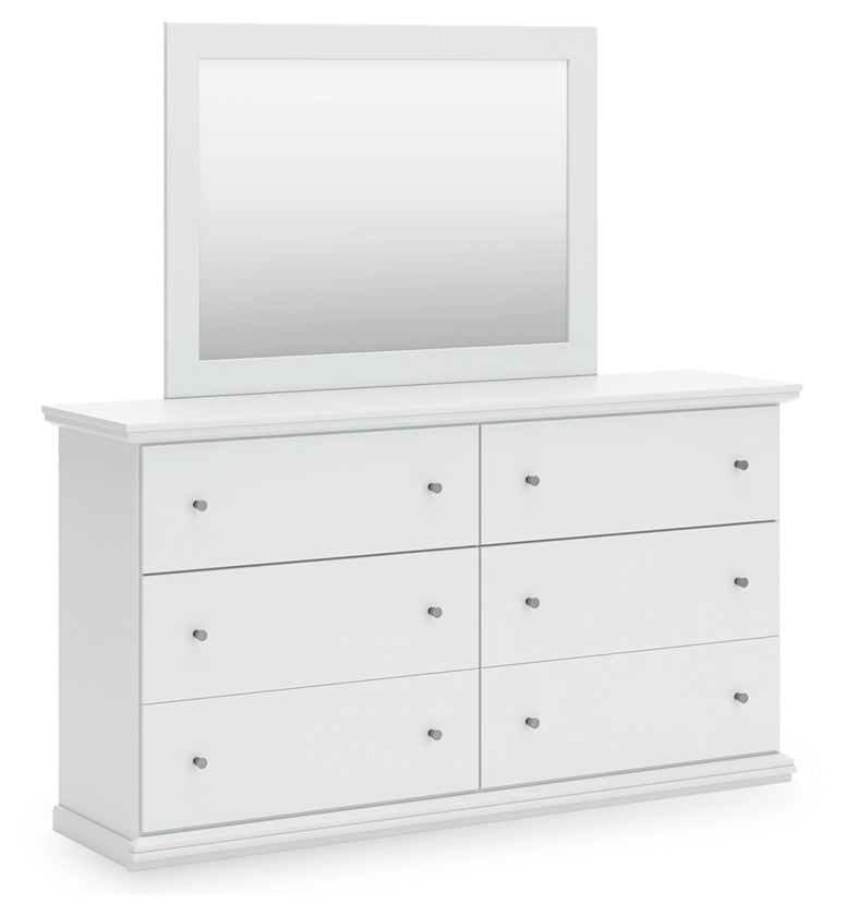 Bostwick Shoals Queen Panel Bed, Dresser and Mirror