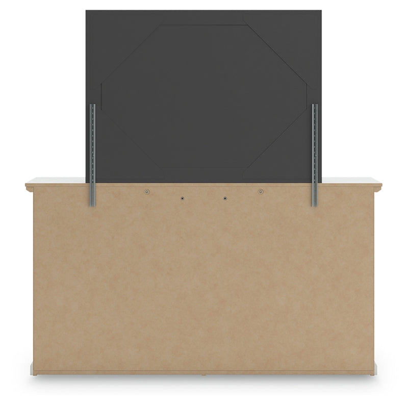 Bostwick Shoals Twin Panel Bed, Dresser and Mirror