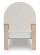Arloster Twin Upholstered Panel Bed