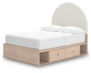Arloster Full Upholstered Panel Bed with Storage