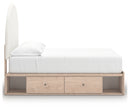 Arloster Full Upholstered Panel Bed with Storage