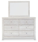Paxberry King Panel Bed, Dresser and Mirror