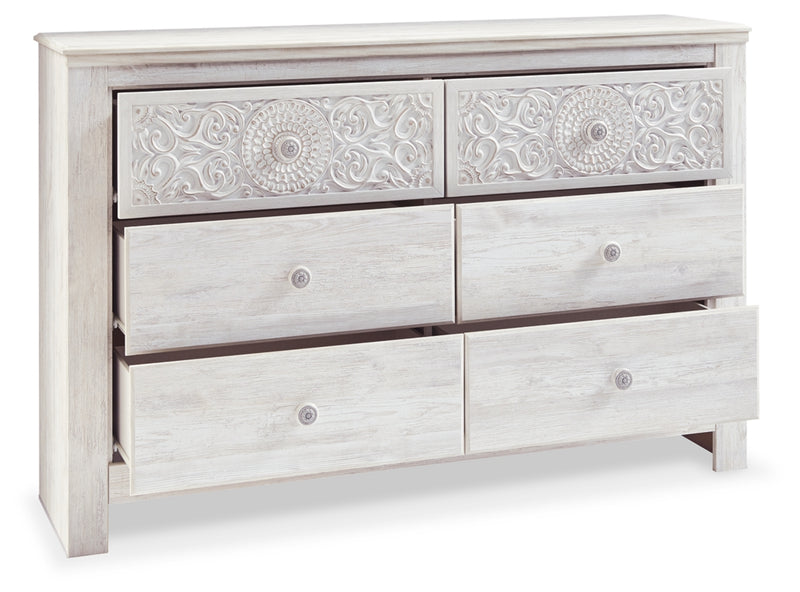 Paxberry Queen Panel Bed, Dresser and Chest