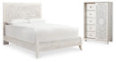 Paxberry Queen Panel Bed and Chest