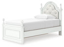 Kozlani Twin Upholstered Panel Storage Bed
