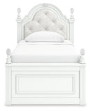Kozlani Twin Upholstered Panel Storage Bed