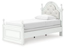 Kozlani Twin Upholstered Panel Bed