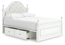 Kozlani Full Upholstered Panel Storage Bed
