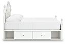 Kozlani Full Upholstered Panel Storage Bed