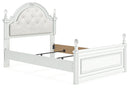 Kozlani Full Upholstered Panel Bed