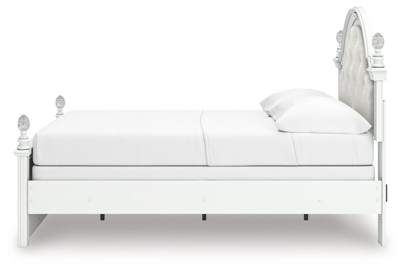 Kozlani Full Upholstered Panel Bed