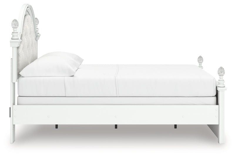 Kozlani Full Upholstered Panel Bed