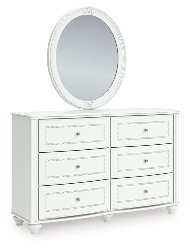 Kozlani Dresser and Mirror