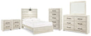 Cambeck Full Panel Bed, Dresser, Mirror, Chest and 2 Nightstands