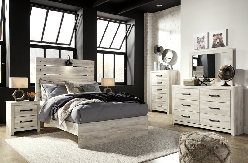 Cambeck Full Panel Bed, Chest and Nightstand