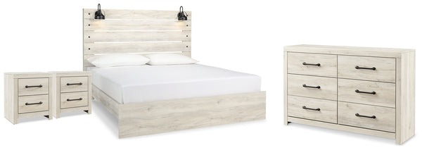 Cambeck King Panel Bed, Dresser and 2 Nightstands