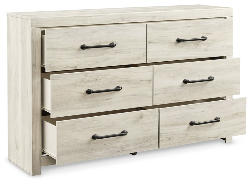 Cambeck King Panel Storage Bed, Dresser and 2 Nightstands