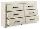 Cambeck Full Panel Bed with Storage, Dresser and Nightstand