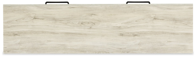 Cambeck Full Panel Bed with Storage, Dresser and Nightstand