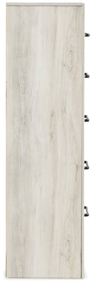 Cambeck King Panel Bed with Storage, Dresser, Mirror and Chest