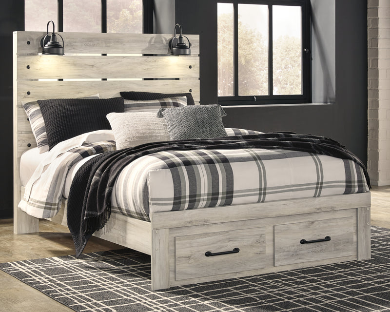 Cambeck Queen Panel Storage Bed, Dresser and 2 Nightstands
