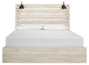 Cambeck King Panel Bed with 2 Storage Drawers