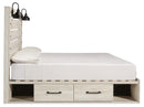 Cambeck King Panel Bed with Storage, Dresser, Mirror, Chest and 2 Nightstands