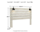 Cambeck Bed with 2 Storage Drawers