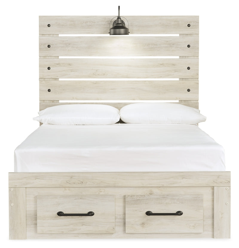 Cambeck Queen Panel Bed with 2 Storage Drawers (Bed Size: Full)