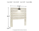 Cambeck Bed with 2 Storage Drawers