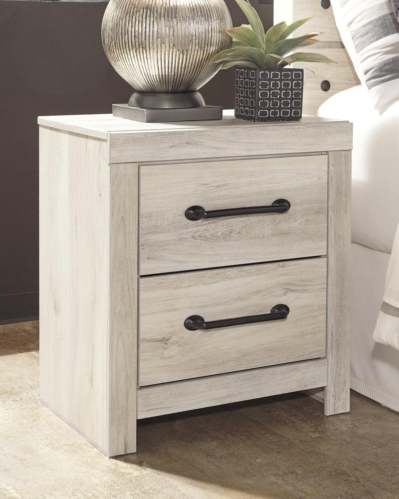 Cambeck King Panel Storage Bed, Dresser, Mirror, Chest and Nightstand