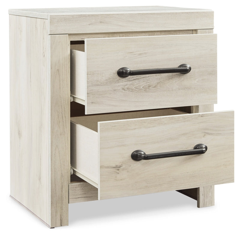 Cambeck Full Panel Storage Bed, Dresser, Mirror and Nightstand