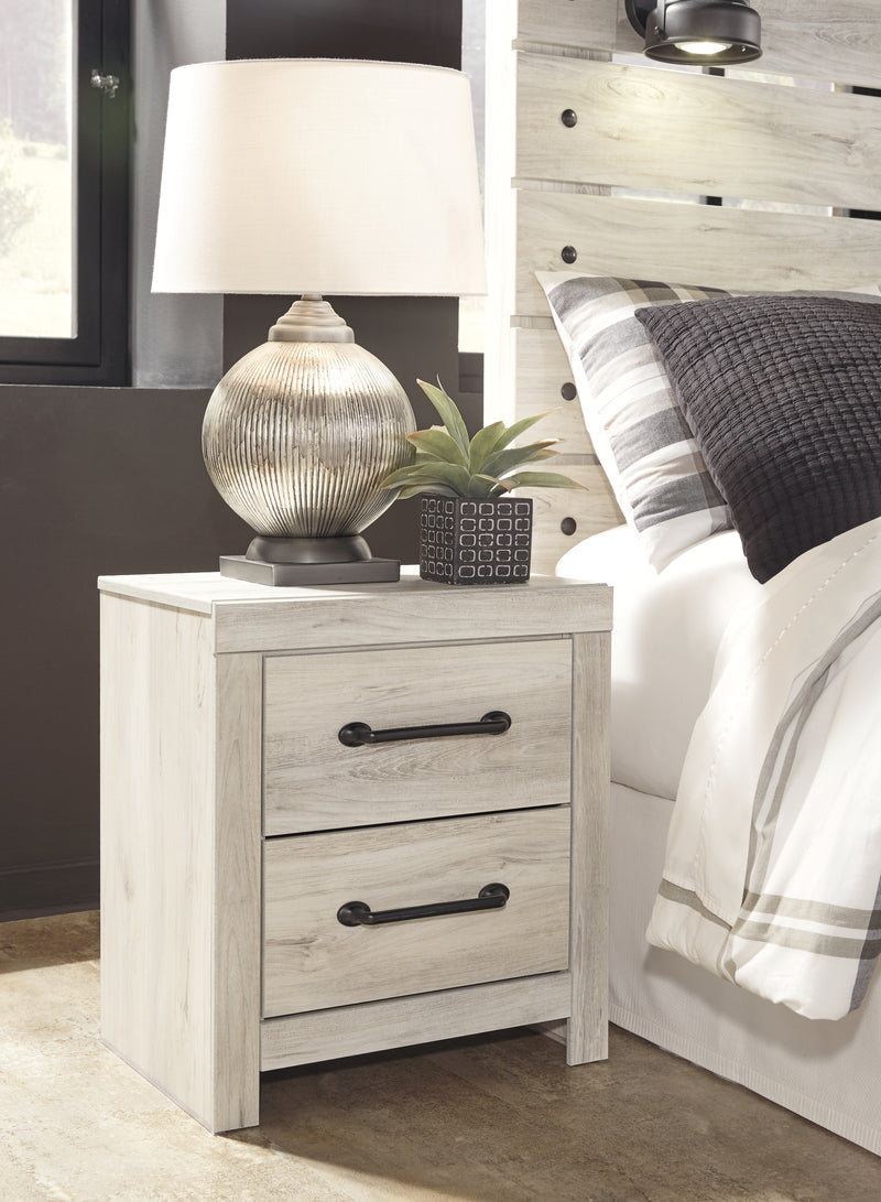 Cambeck King Panel Storage Bed, Dresser, Mirror, Chest and Nightstand